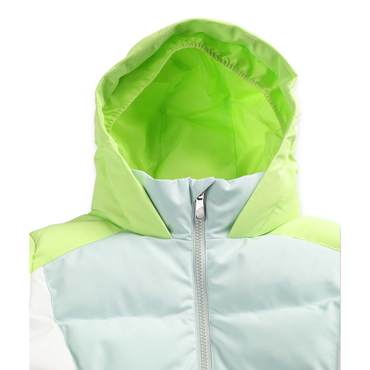 Chaqueta de esquí de niños Zadie Synthetic Down Spyder - Verde Agua Verde Agua-3