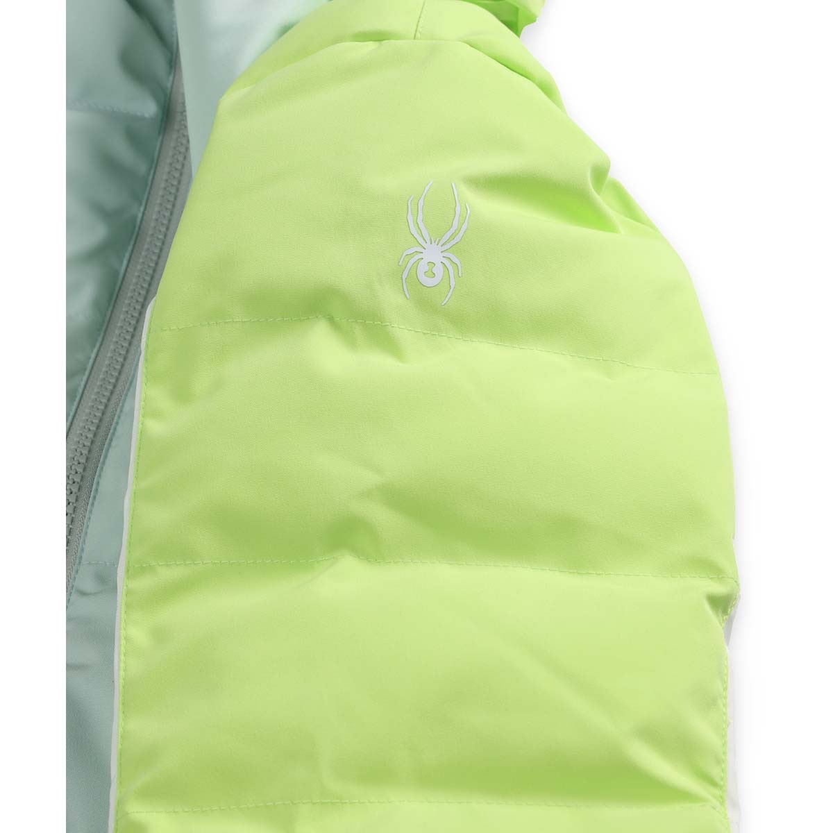 Chaqueta de esquí de niños Zadie Synthetic Down Spyder - Verde Agua Verde Agua-5
