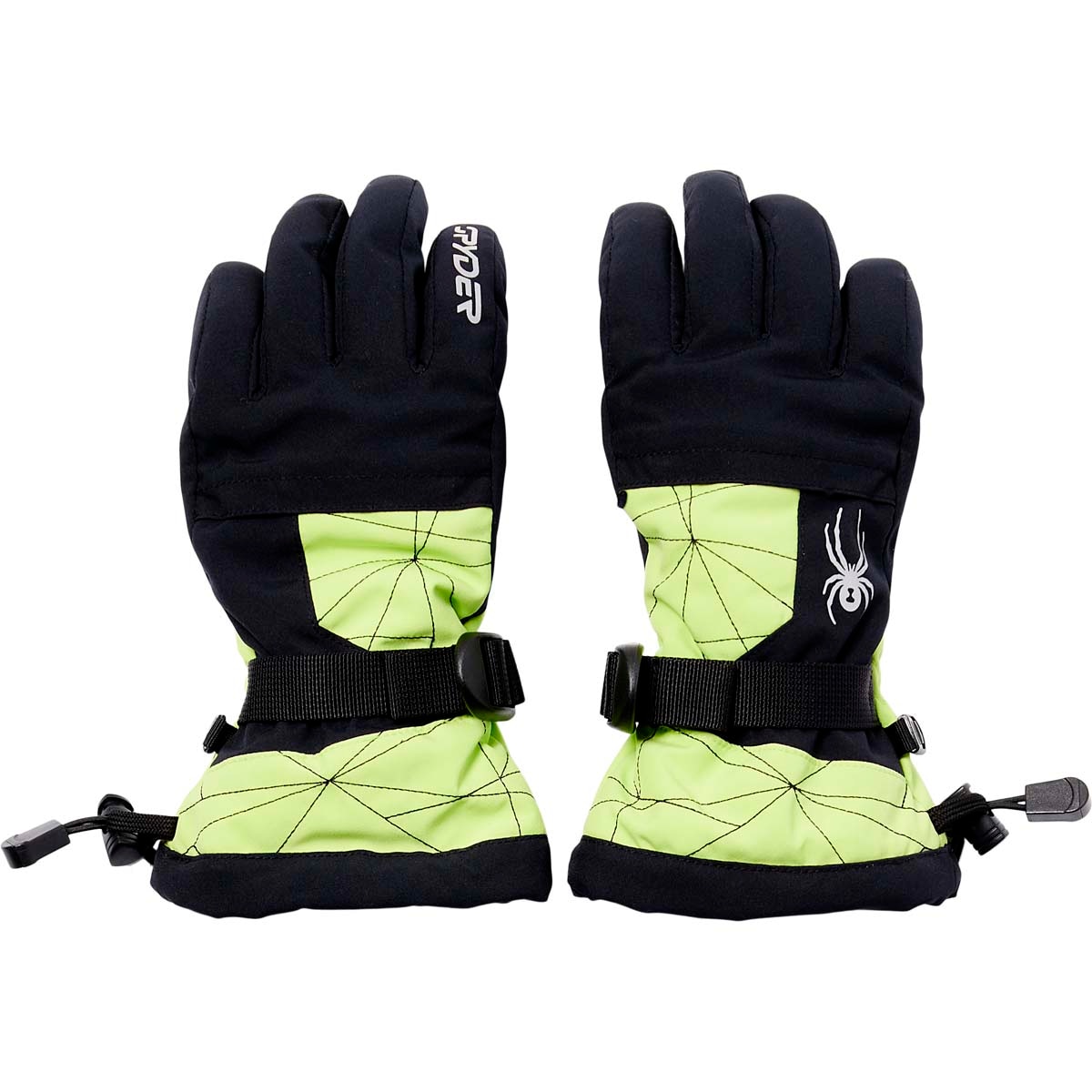 Imagen 0 de Guantes de esquí de niños Overweb Spyder Verde