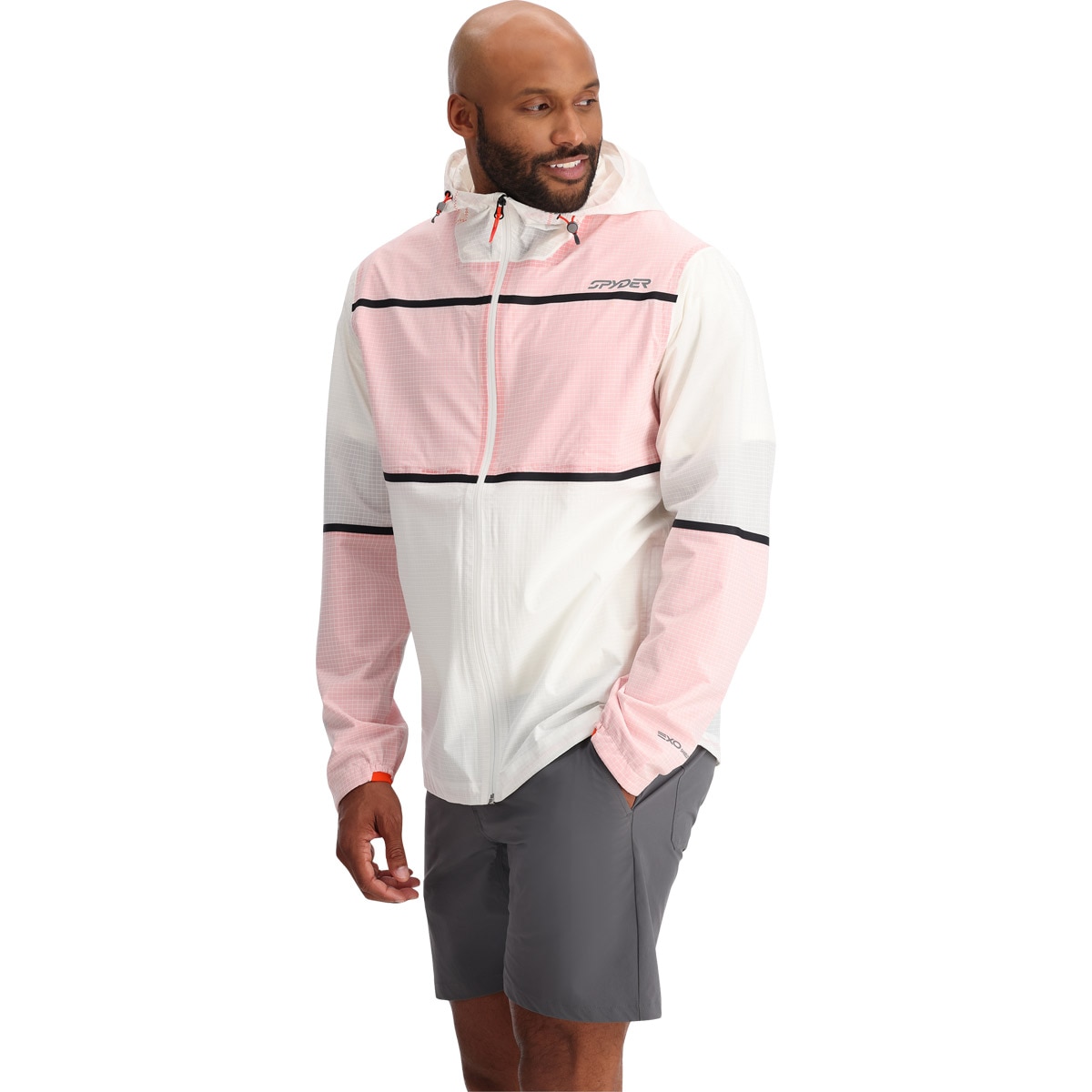 Imagen 0 de Chaqueta de hombre Lucent Rain Shell Jacket Spyder Naranja