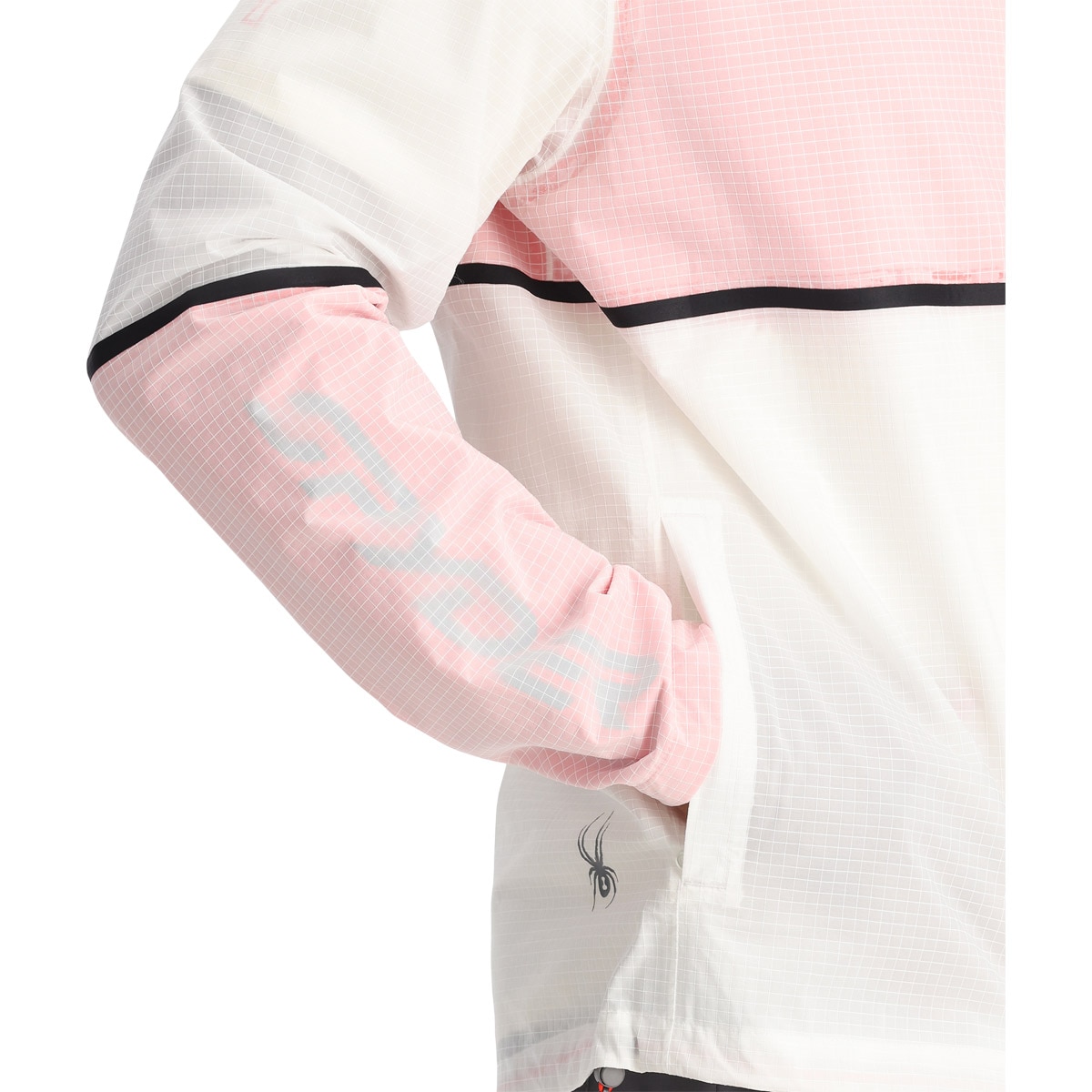 Chaqueta de hombre Lucent Rain Shell Jacket Spyder - Naranja Naranja-4