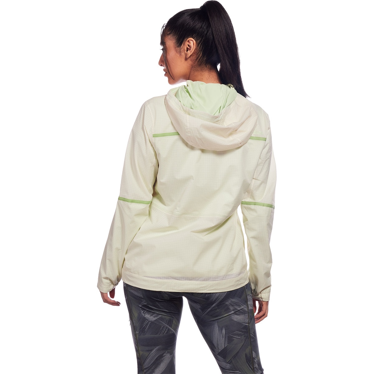 Chaqueta de mujer Lucent Rain Shell Jacket Spyder - Beige Beige-2