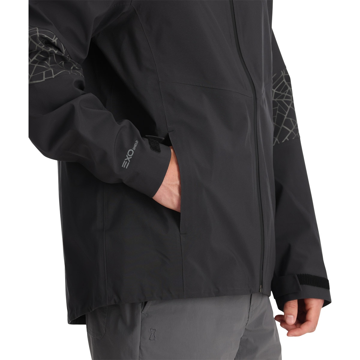 Chaqueta de hombre Prosoma 3L Shell Jacket Spyder - Negro Negro-4
