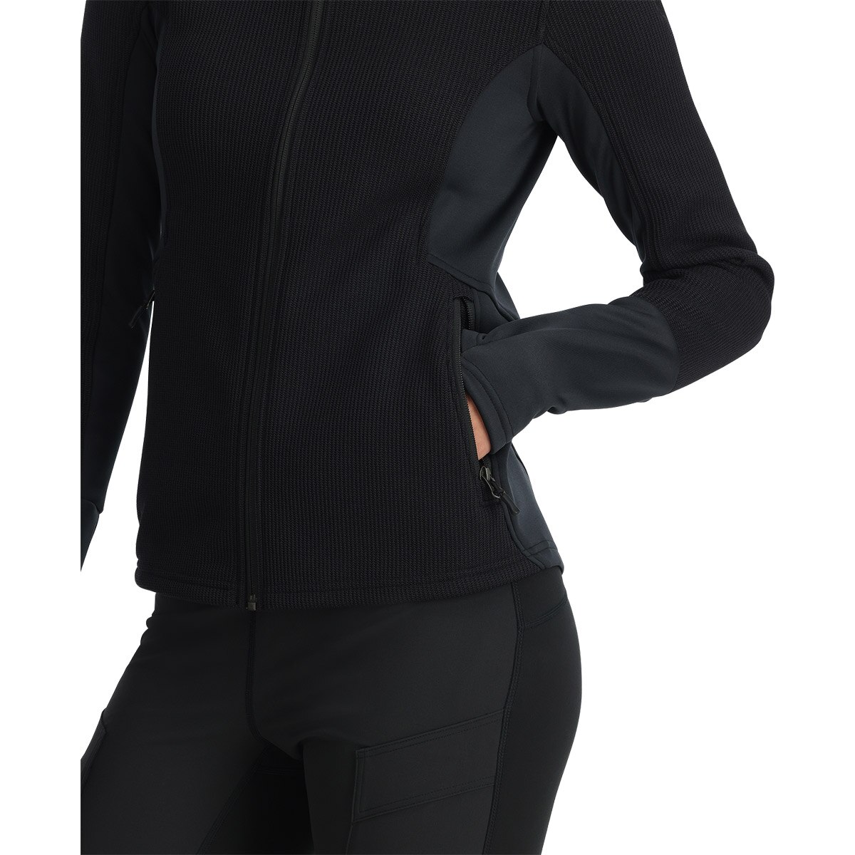 Forro Polar de mujer Bandita Spyder - Negro Negro-4