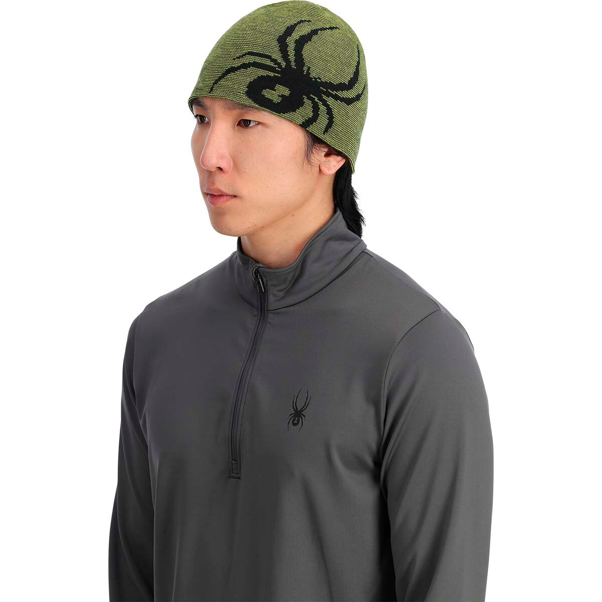 Gorro de hombre reversible Innsbruck Spyder - Amarillo Amarillo-3