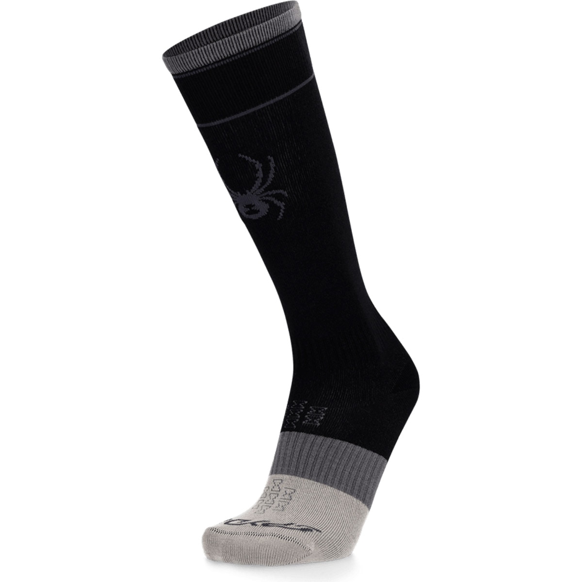 Calcetines de esquí de hombre Mens Spyder - Negro Negro-1