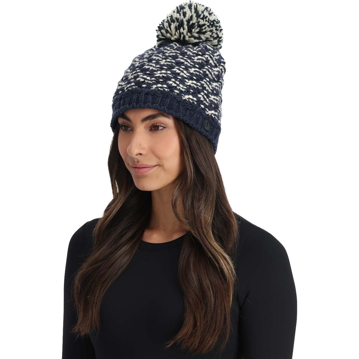 Gorro de mujer Brrr Berry Spyder - Azul marino Azul marino-3