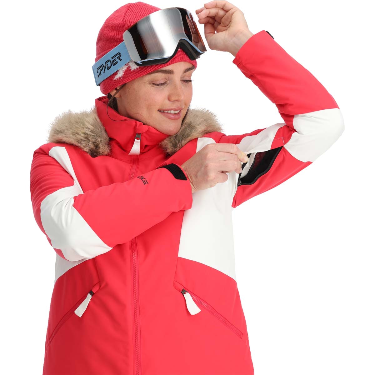 Imagen 5 de Chaqueta de esquí de mujer Vida Spyder - Rosa Rosa