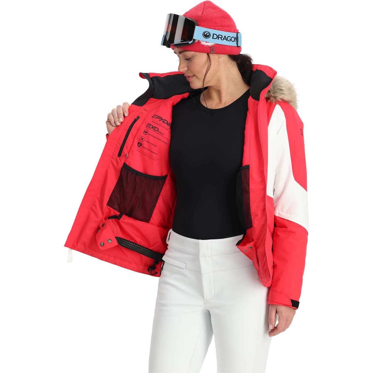Imagen 6 de Chaqueta de esquí de mujer Vida Spyder - Rosa Rosa