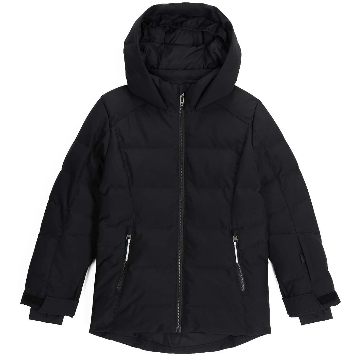 Chaqueta de esquí de niños Zadie Synth Down Spyder - Negro Negro-1