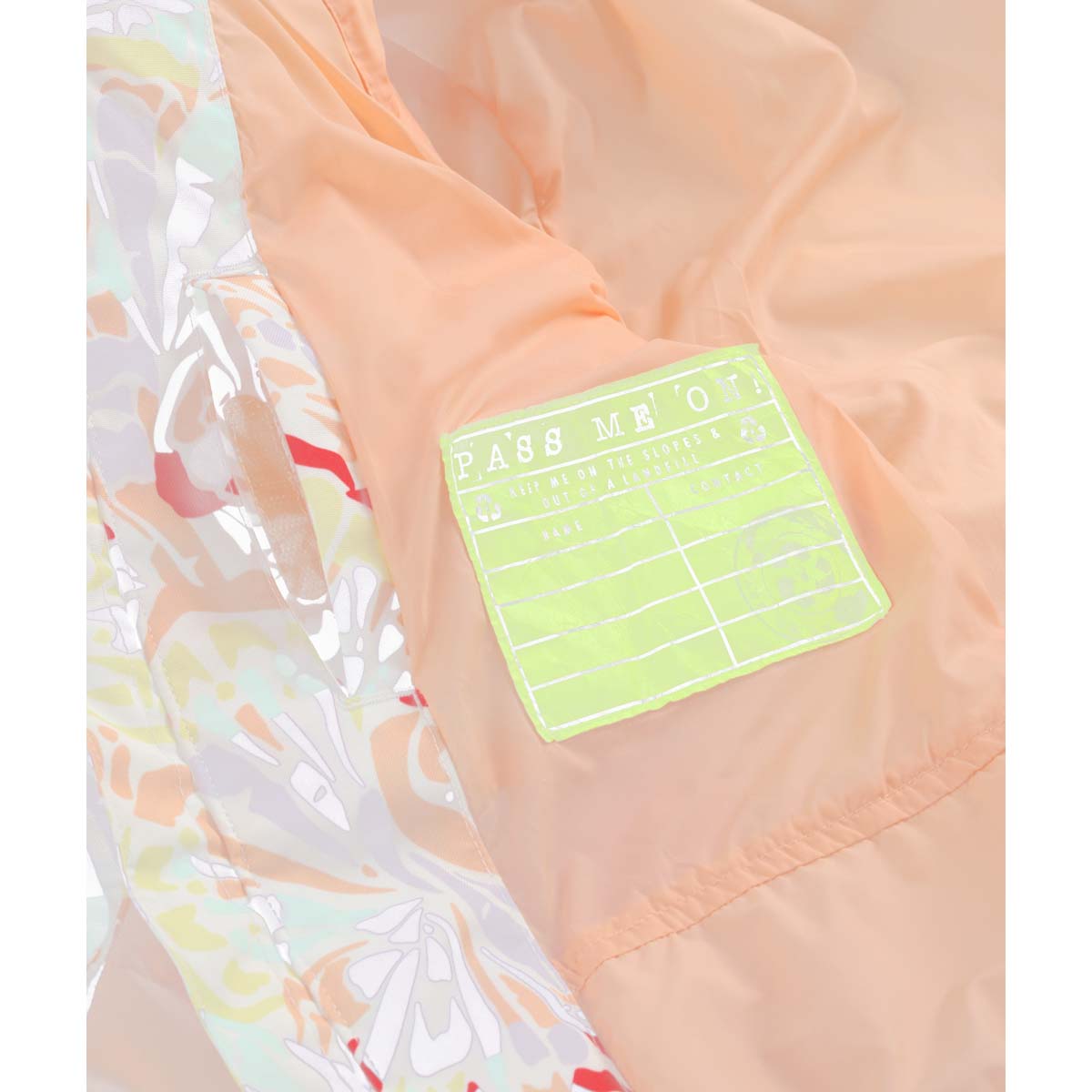 Chaqueta de esquí de Niños Bitsy Zadie Synth Down Spyder - Multicolor Multicolor-4
