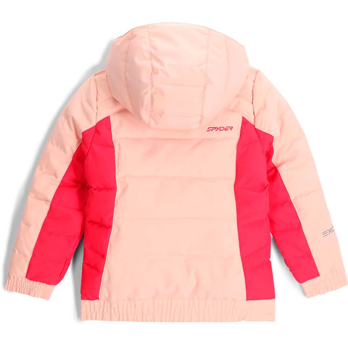 Chaqueta de esquí de Niños Bitsy Zadie Synth Down Spyder - Rosa Rosa-2