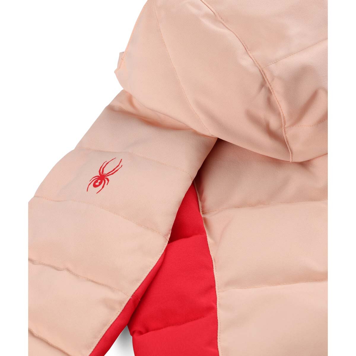Chaqueta de esquí de Niños Bitsy Zadie Synth Down Spyder - Rosa Rosa-4