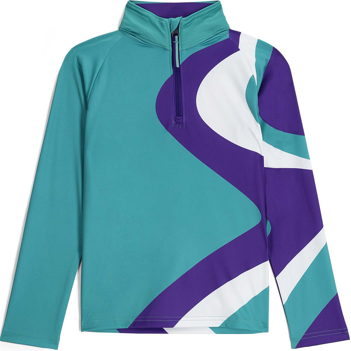Camiseta térmica de niños Surface Spyder - Rojo Rojo-1