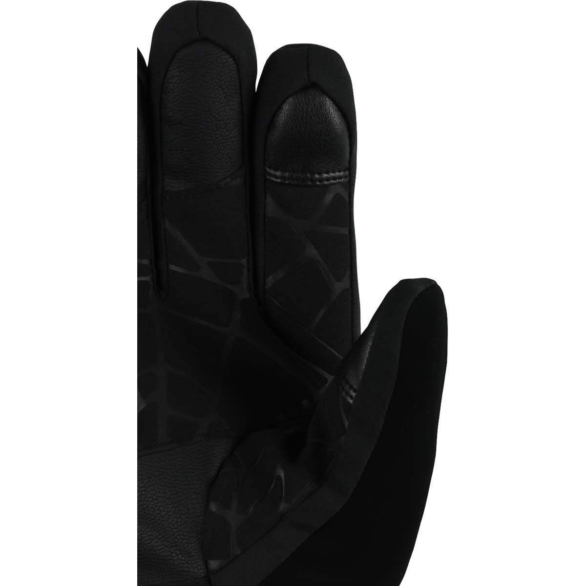 Guantes de goretex de hombre Overweb Spyder - Negro Negro-2