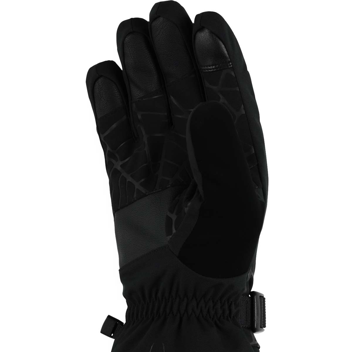 Guantes de goretex de hombre Overweb Spyder - Negro Negro-3