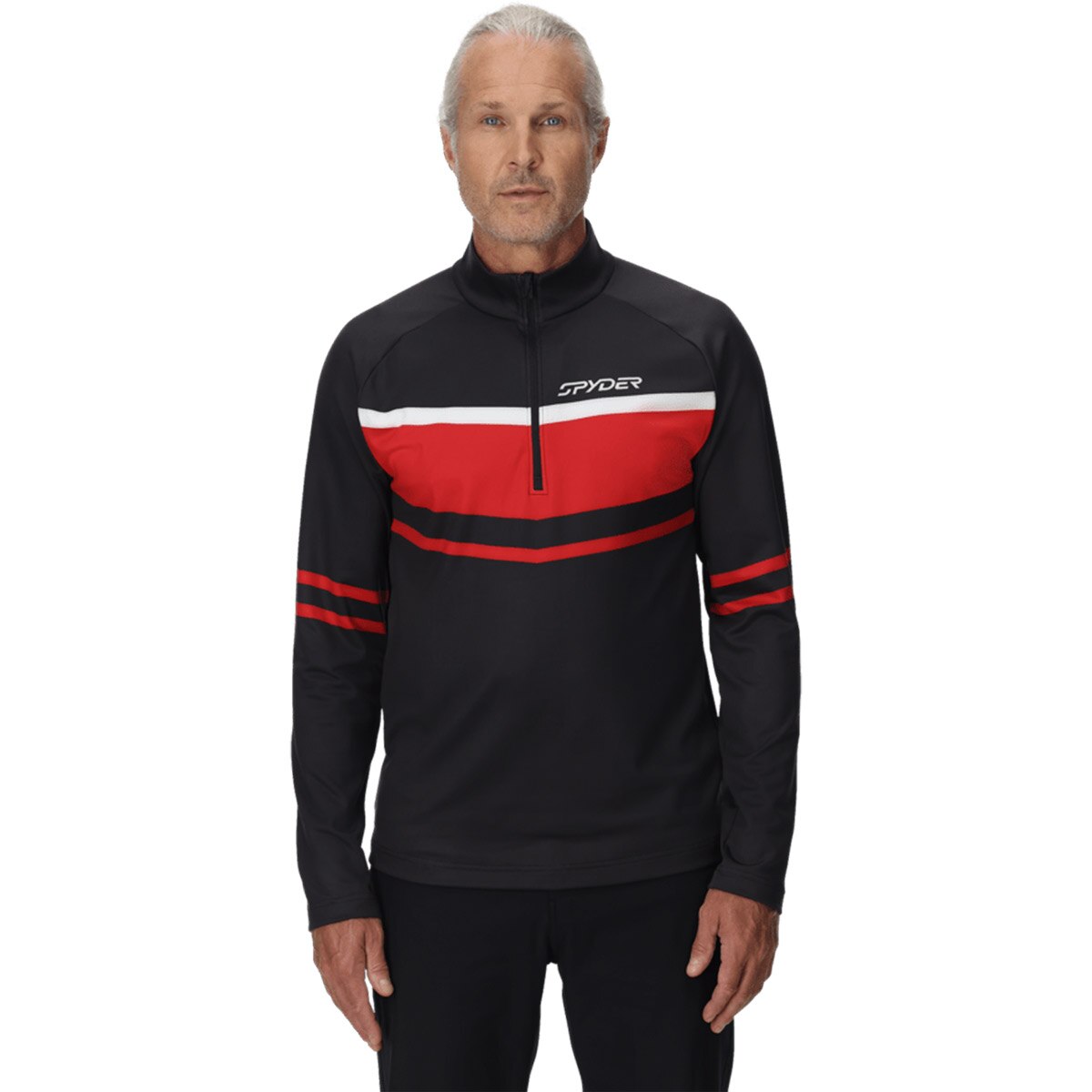 Imagen 1 de Forro polar de hombre Legacy Spyder - Negro / Rojo Negro / Rojo