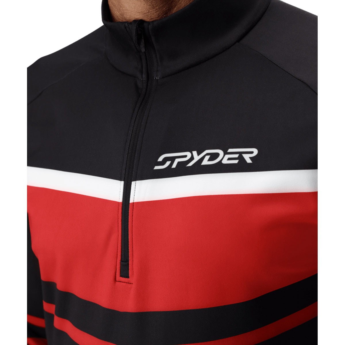 Imagen 3 de Forro polar de hombre Legacy Spyder - Negro / Rojo Negro / Rojo