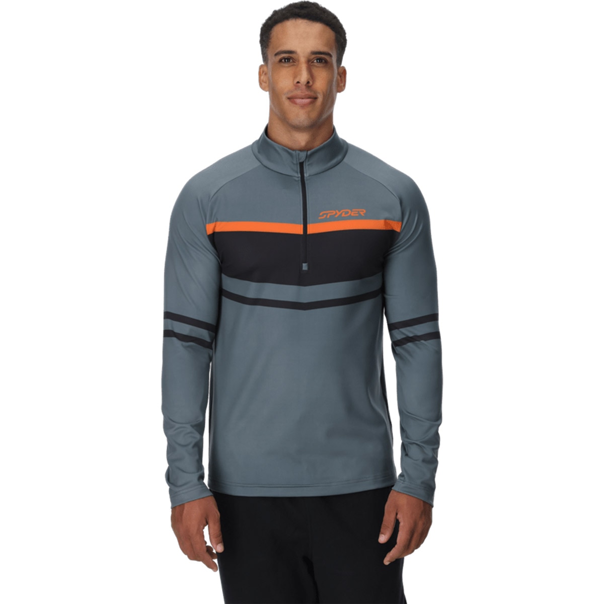 Imagen 1 de Forro polar de hombre Legacy Spyder - Gris / Naranja Gris / Naranja