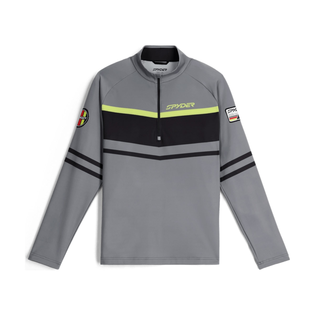 Imagen 1 de Forro polar de hombre Legacy Spyder - Gris / Verde Gris / Verde