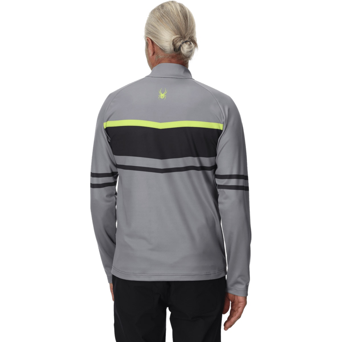 Imagen 4 de Forro polar de hombre Legacy Spyder - Gris / Verde Gris / Verde