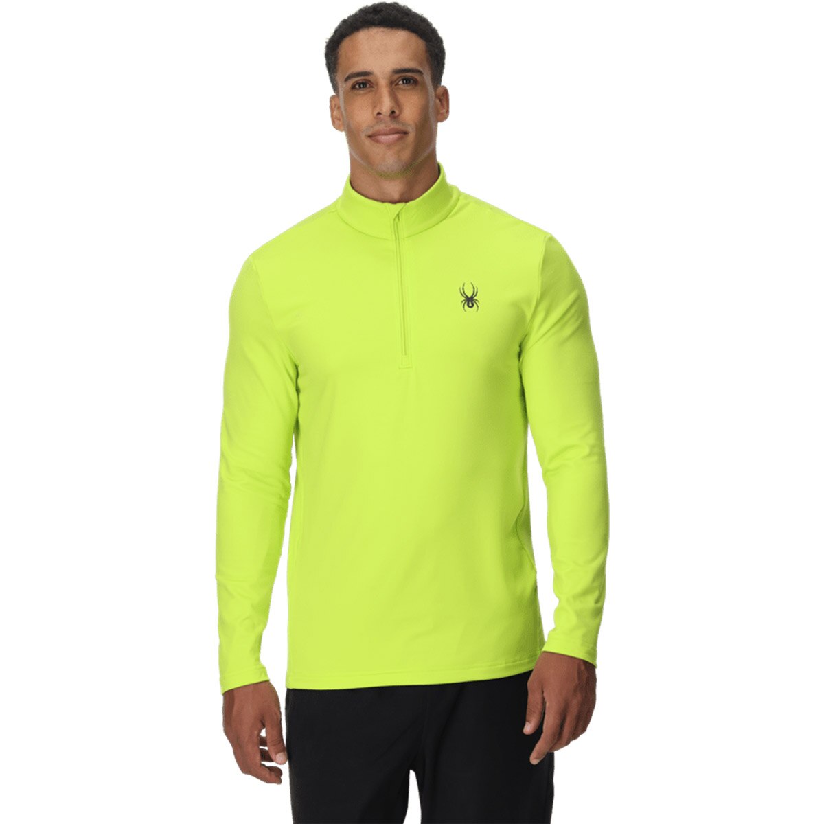 Forro polar de hombre Prospect Spyder - Verde flúor Verde flúor-1