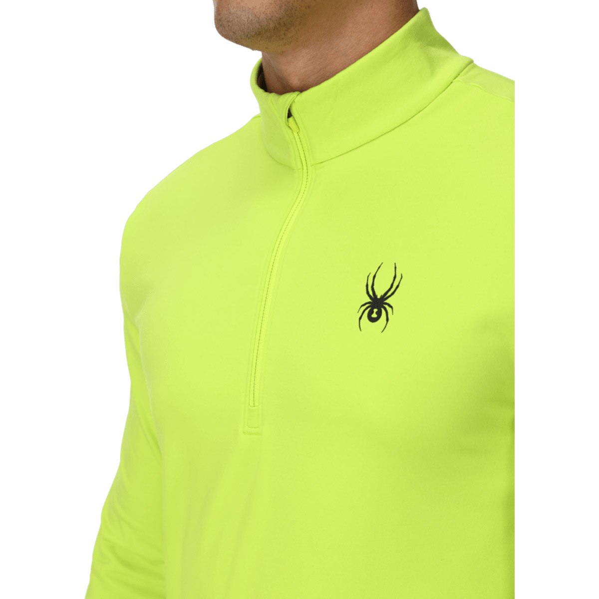 Forro polar de hombre Prospect Spyder - Verde flúor Verde flúor-4