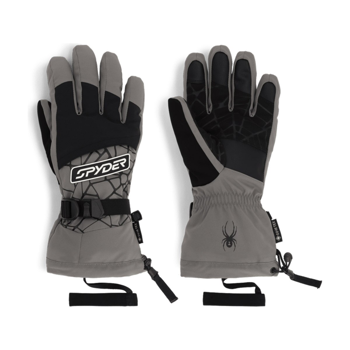 Imagen 0 de Guantes de goretex de hombre Overweb Spyder Gris