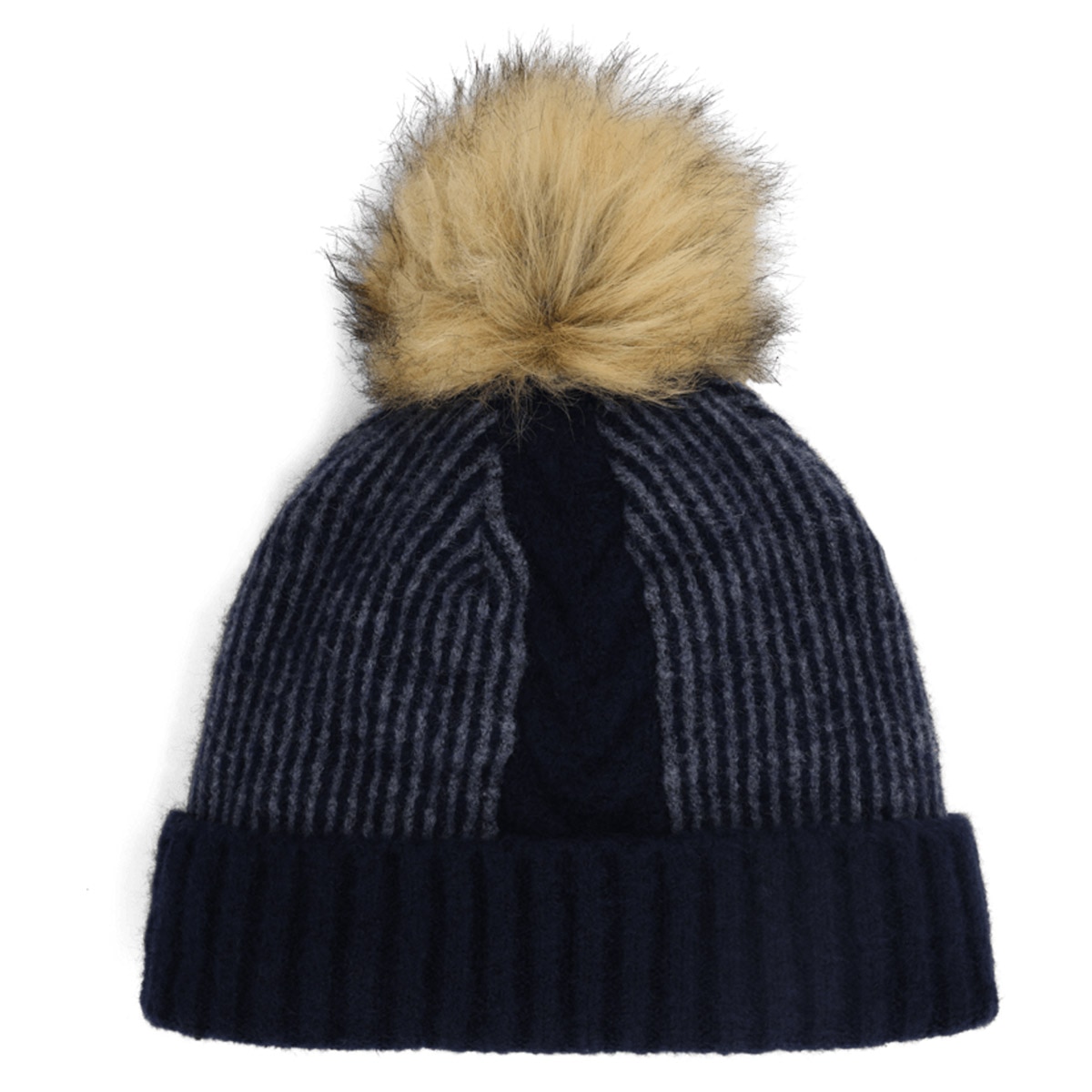 Gorro de mujer Plait Pom Spyder - Azul oscuro Azul oscuro-1