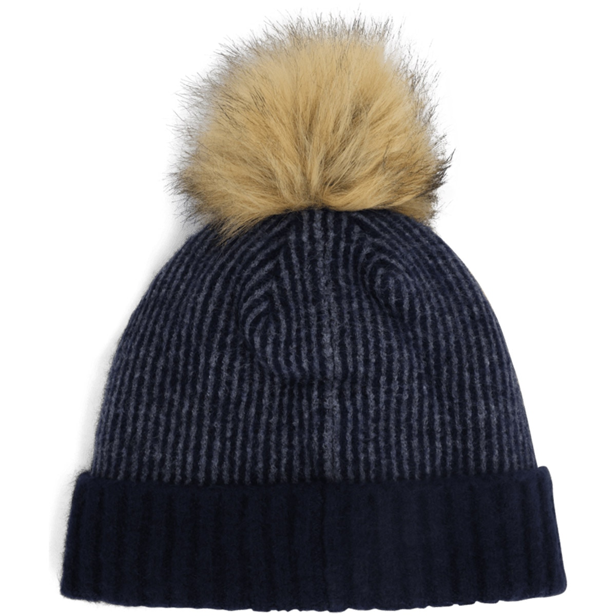 Gorro de mujer Plait Pom Spyder - Azul oscuro Azul oscuro-2