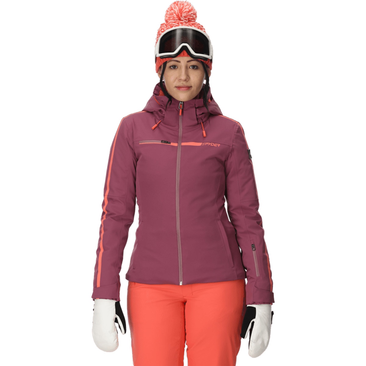 Chaqueta de esquí de mujer Titania Spyder - Morado Morado-3