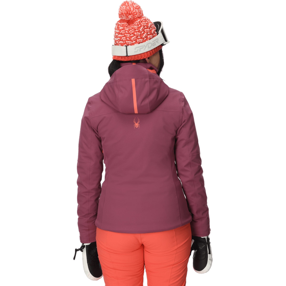 Chaqueta de esquí de mujer Titania Spyder - Morado Morado-4
