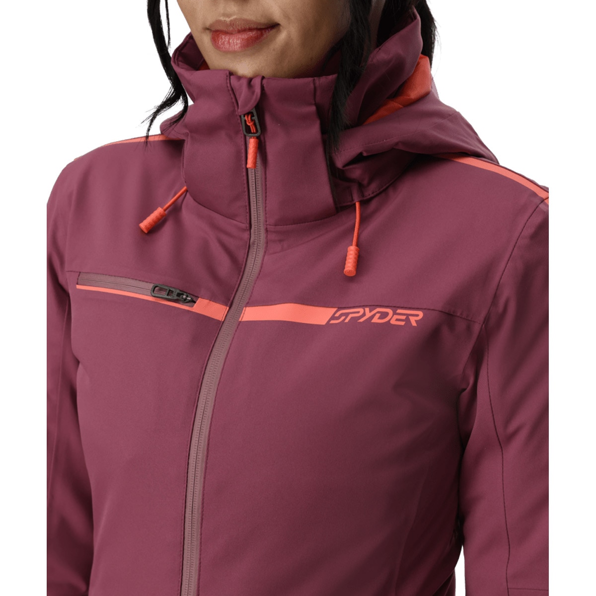 Chaqueta de esquí de mujer Titania Spyder - Morado Morado-6