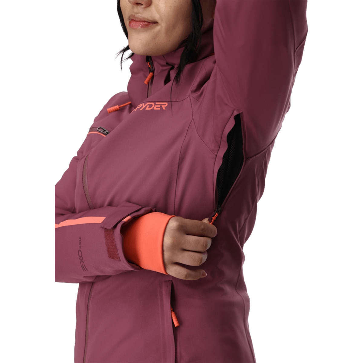 Chaqueta de esquí de mujer Titania Spyder - Morado Morado-7