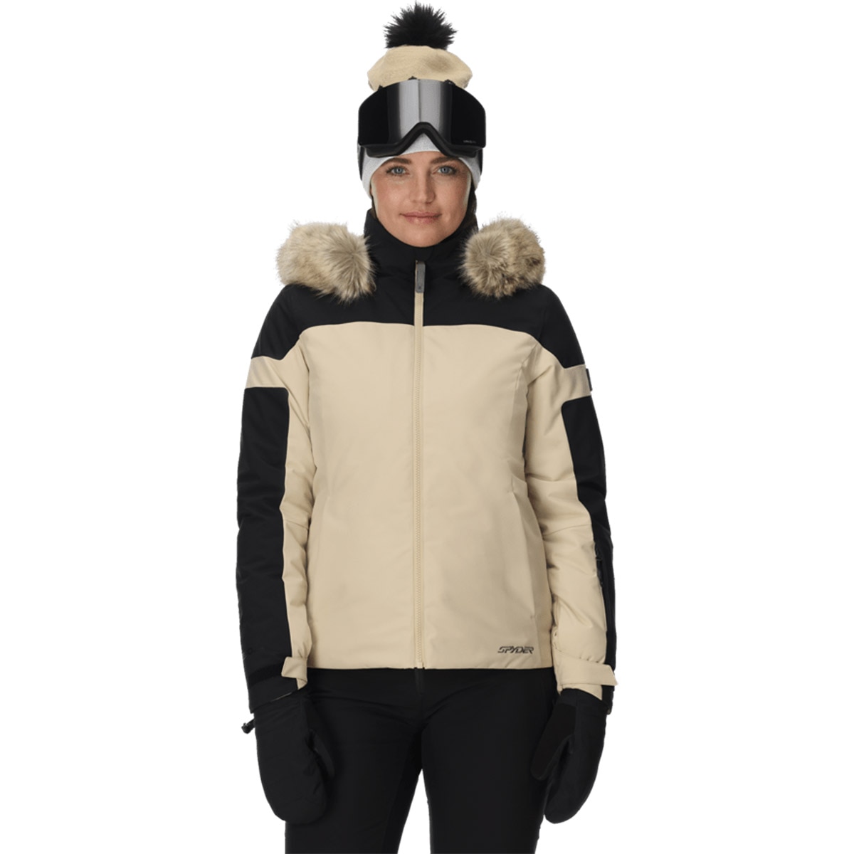 Imagen 3 de Chaqueta de esquí de mujer Vida Spyder - Marrón Marrón