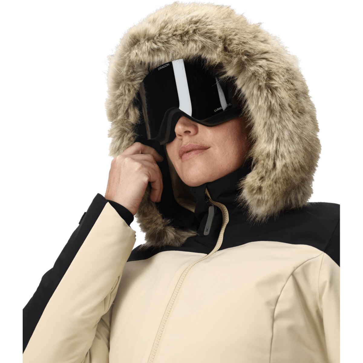 Imagen 6 de Chaqueta de esquí de mujer Vida Spyder - Marrón Marrón