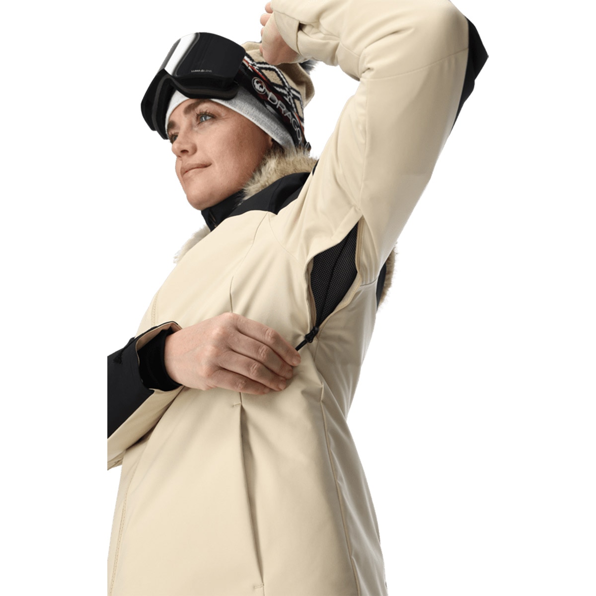 Imagen 7 de Chaqueta de esquí de mujer Vida Spyder - Marrón Marrón