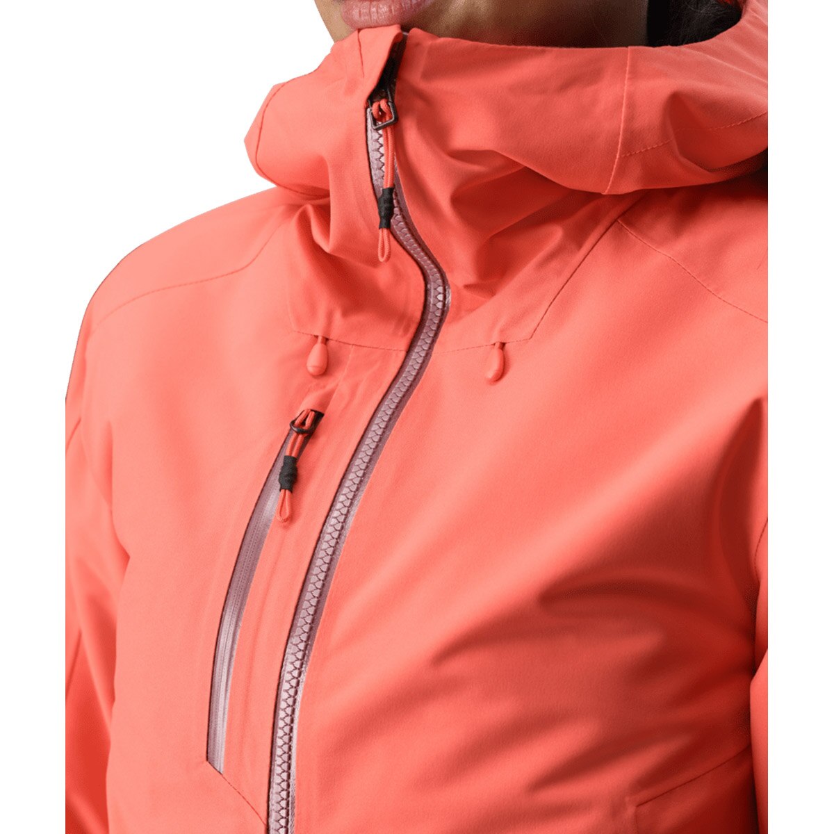 Imagen 6 de Chaqueta de esquí de mujer Temerity Spyder - Naranja Naranja