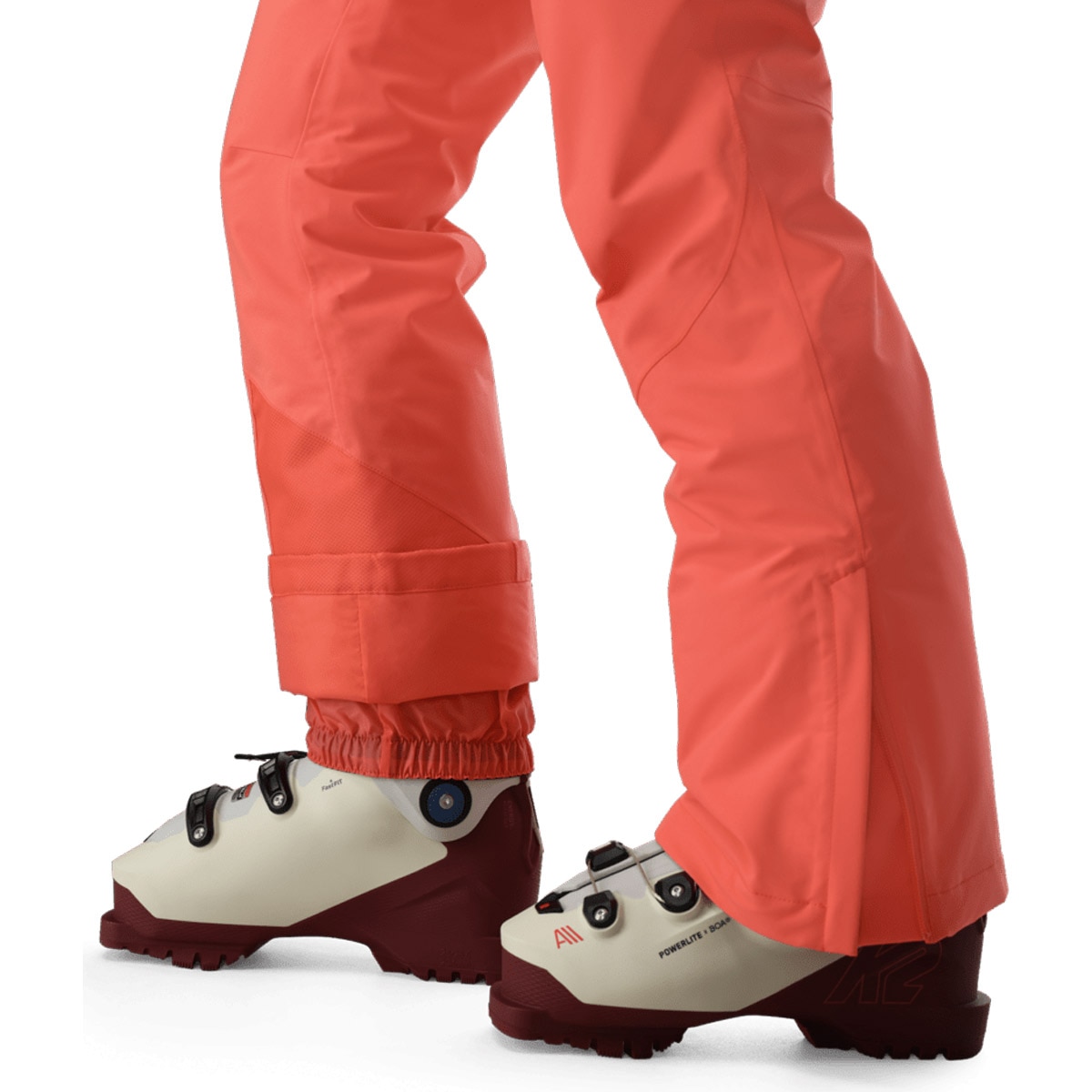 Imagen 5 de Pantalones de esquí de mujer Winner Spyder - Naranja mango / Naranja claro Naranja mango / Naranja claro