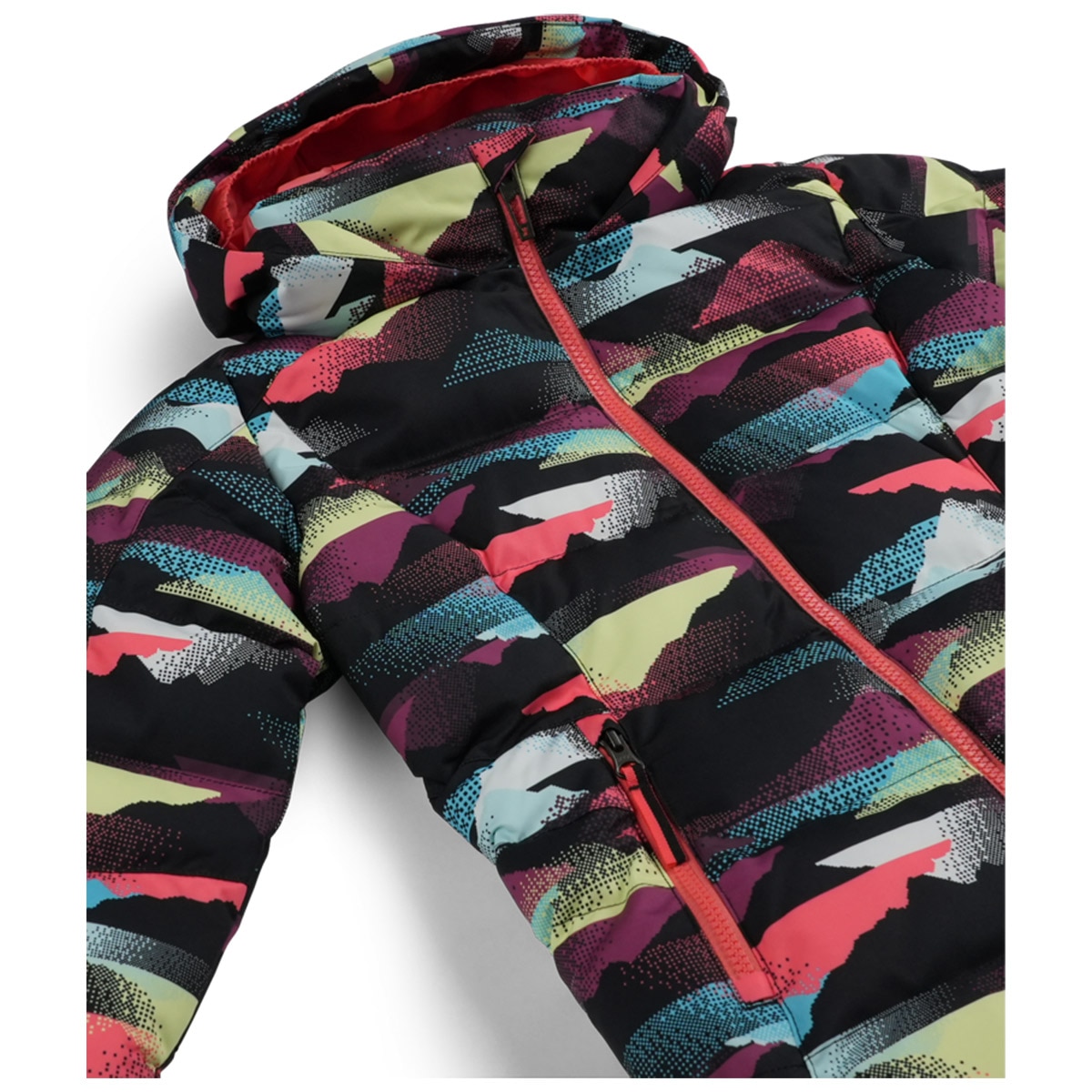 Chaqueta de esquí de niños Zadie Synth Down Spyder - Multicolor Multicolor-3