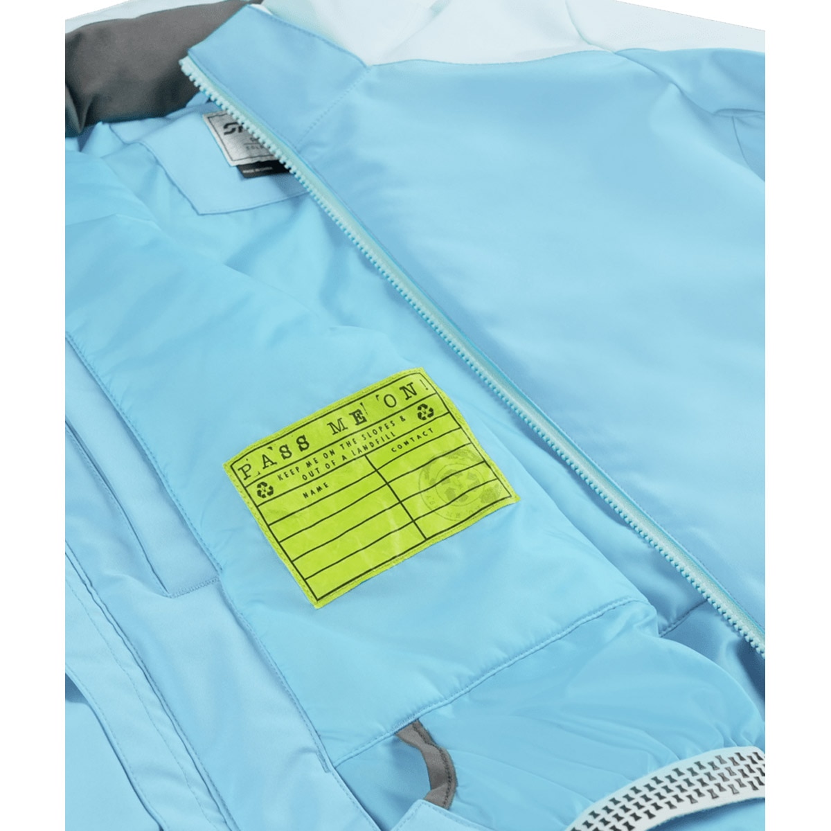 Chaqueta de esquís de niña Mila Spyder - Azul celeste Azul celeste-4