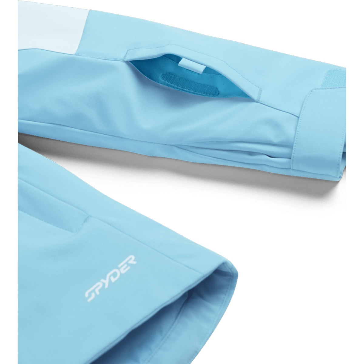 Chaqueta de esquís de niña Mila Spyder - Azul celeste Azul celeste-5