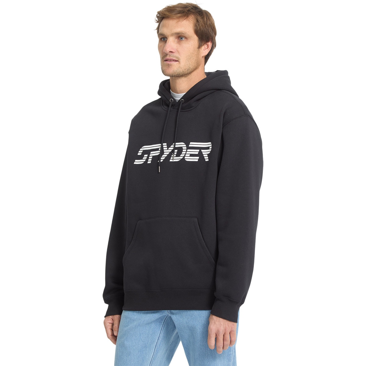 Imagen 3 de Chaqueta de Hombre Gridweb Fleece Spyder - Negro Negro