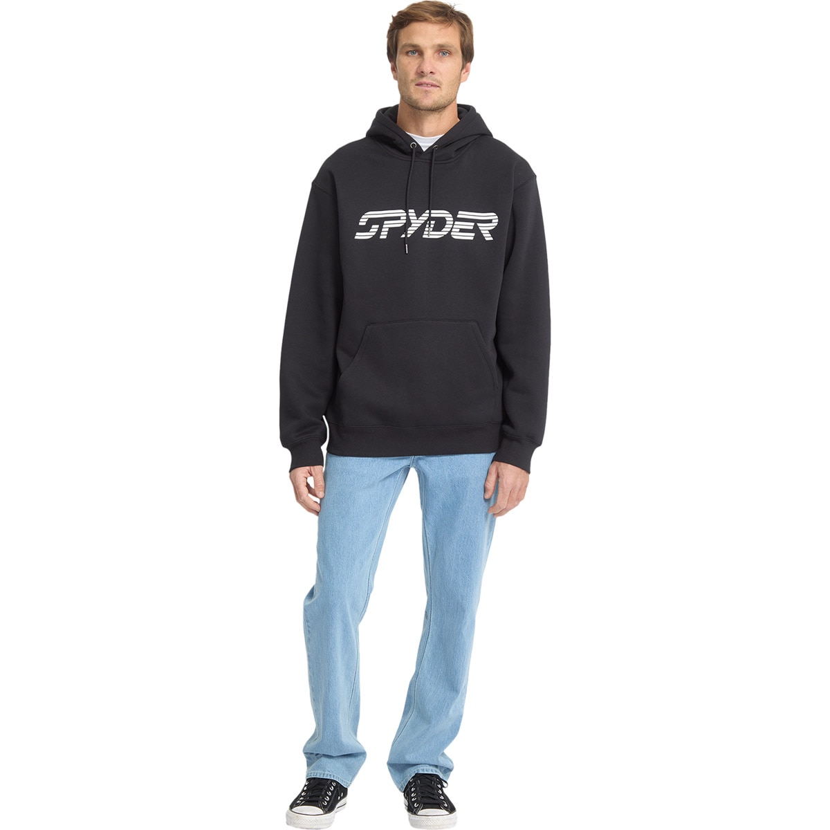 Imagen 4 de Chaqueta de Hombre Gridweb Fleece Spyder - Negro Negro