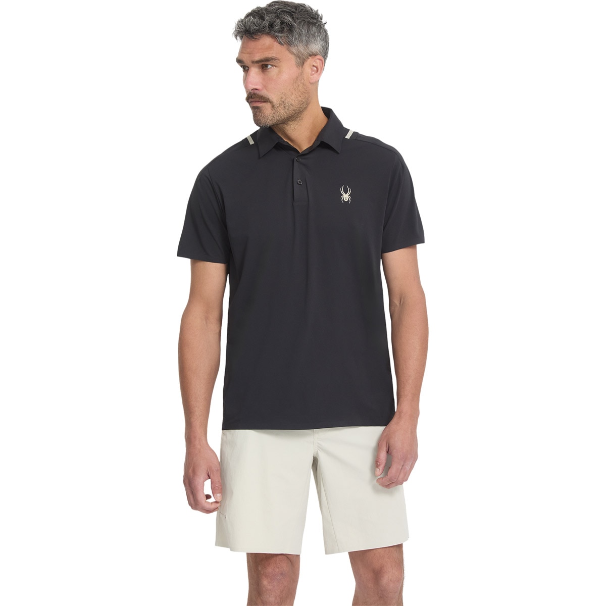 Imagen 1 de Polo de Hombre Pinnacle Ss Spyder - Negro Negro