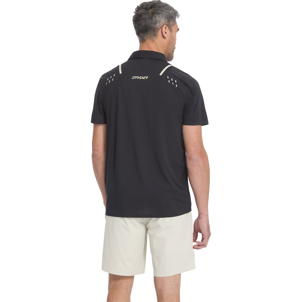 Imagen 2 de Polo de Hombre Pinnacle Ss Spyder - Negro Negro