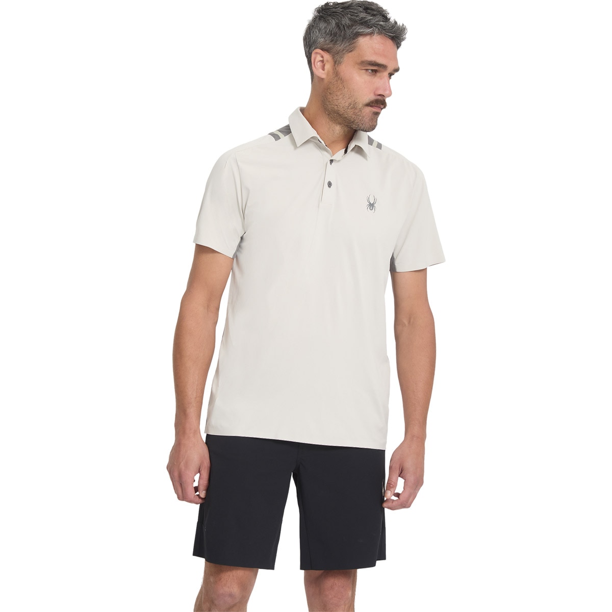 Imagen 1 de Polo de Hombre Pinnacle Ss Spyder Natural