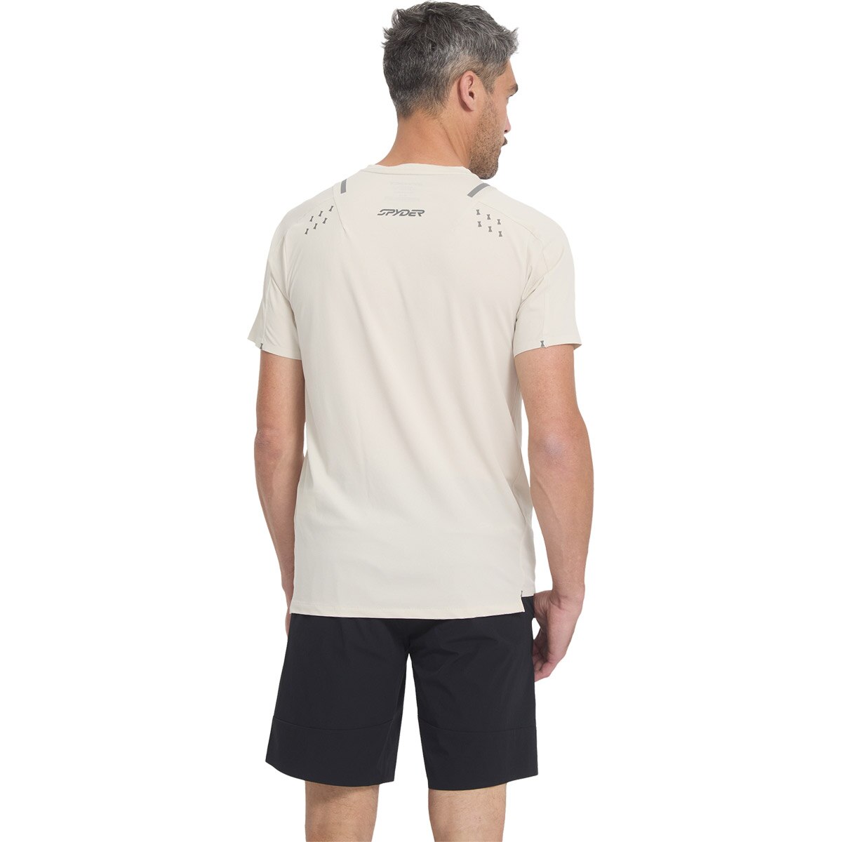 Camiseta de Hombre Pinnacle Ss Spyder - Natural Natural-2