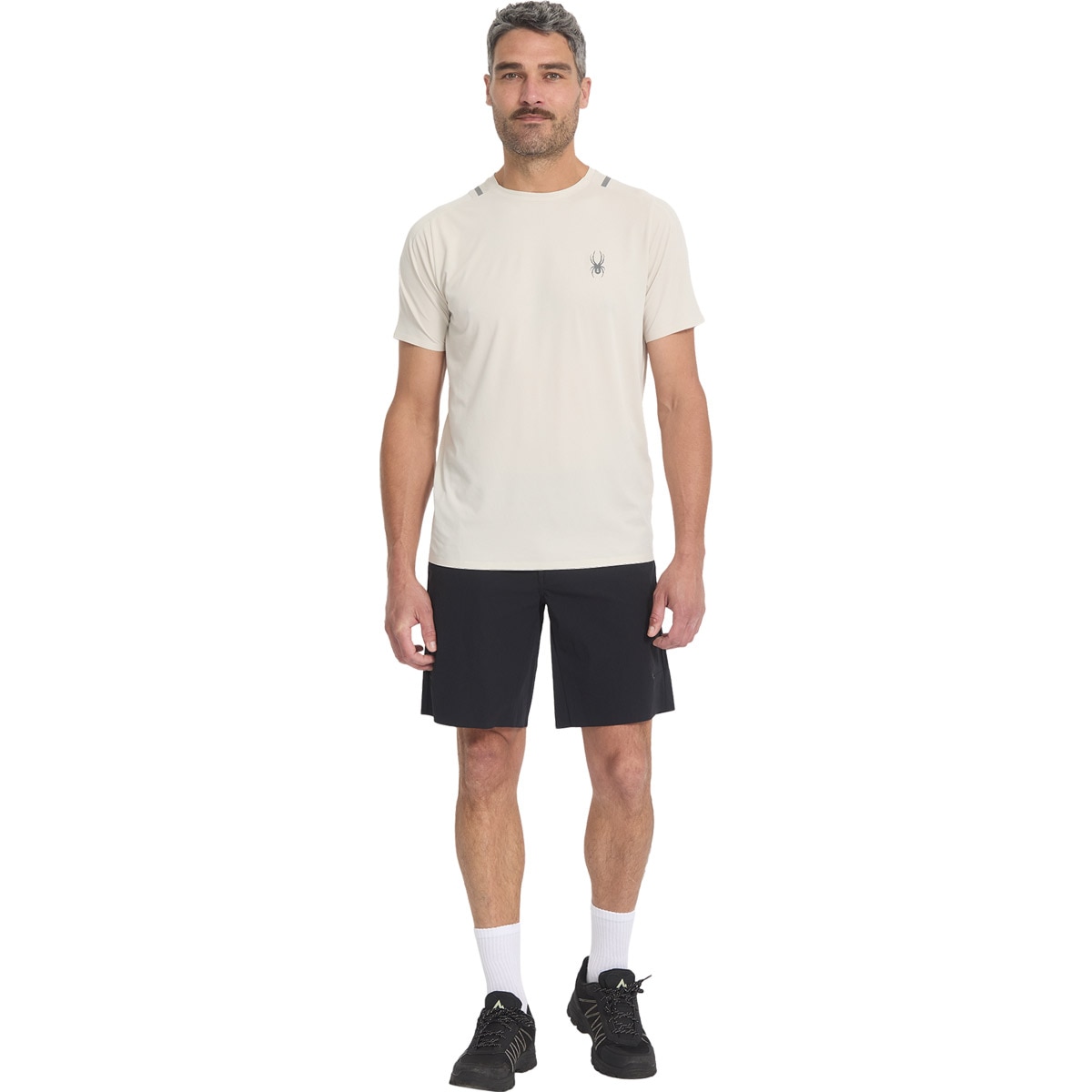 Camiseta de Hombre Pinnacle Ss Spyder - Natural Natural-3
