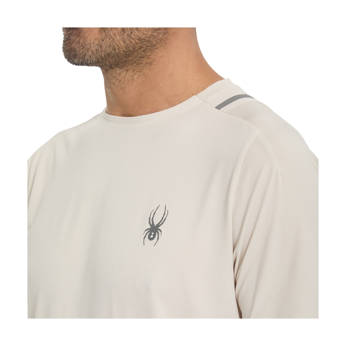 Camiseta de Hombre Pinnacle Ss Spyder - Natural Natural-5